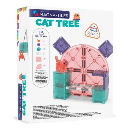 MAGNA-TILES® – Cat Tree Manyetik Bloklar (13 Parça) kutu görseli