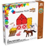 MAGNA-TILES® Çiftlik Hayvanları Manyetik Blok Seti (25 Parça) görseli, çocukların çiftlik hayvanları temalı renkli manyetik bloklarla eğlenceli ve eğitici oyun oynayabileceği set.