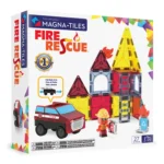 MAGNA-TILES® Fire Rescue Manyetik Bloklar (27 Parça) görseli, çocukların itfaiye kurtarma temalı renkli manyetik bloklarla eğlenceli ve eğitici oyun oynayabileceği set.